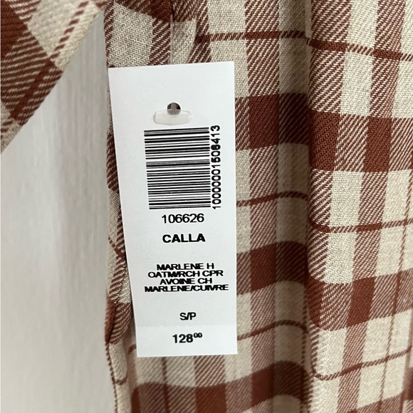 NWT Little Moon Calla Button-Up Blouse - Picture 6 of 9